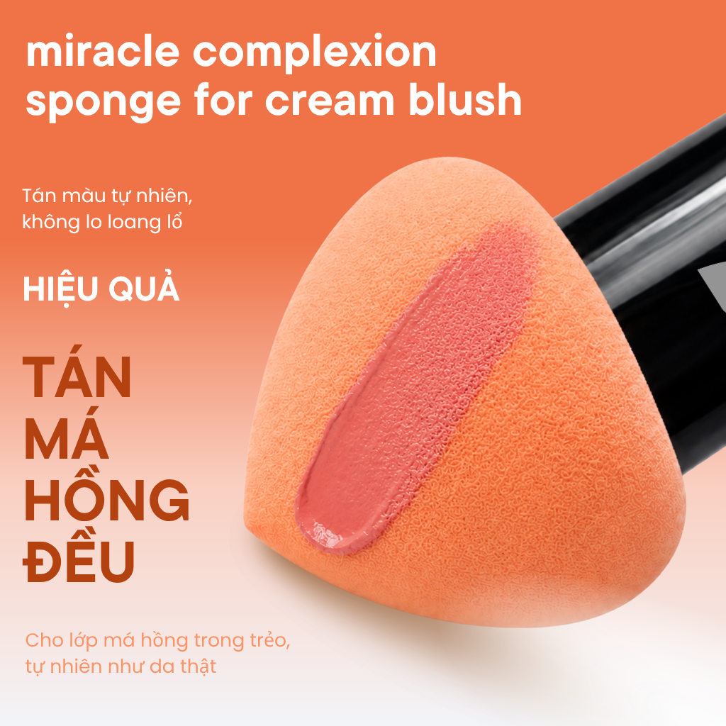 Mút Trang Điểm DUCARE Miracle Complexion Sponge Size S DUM03